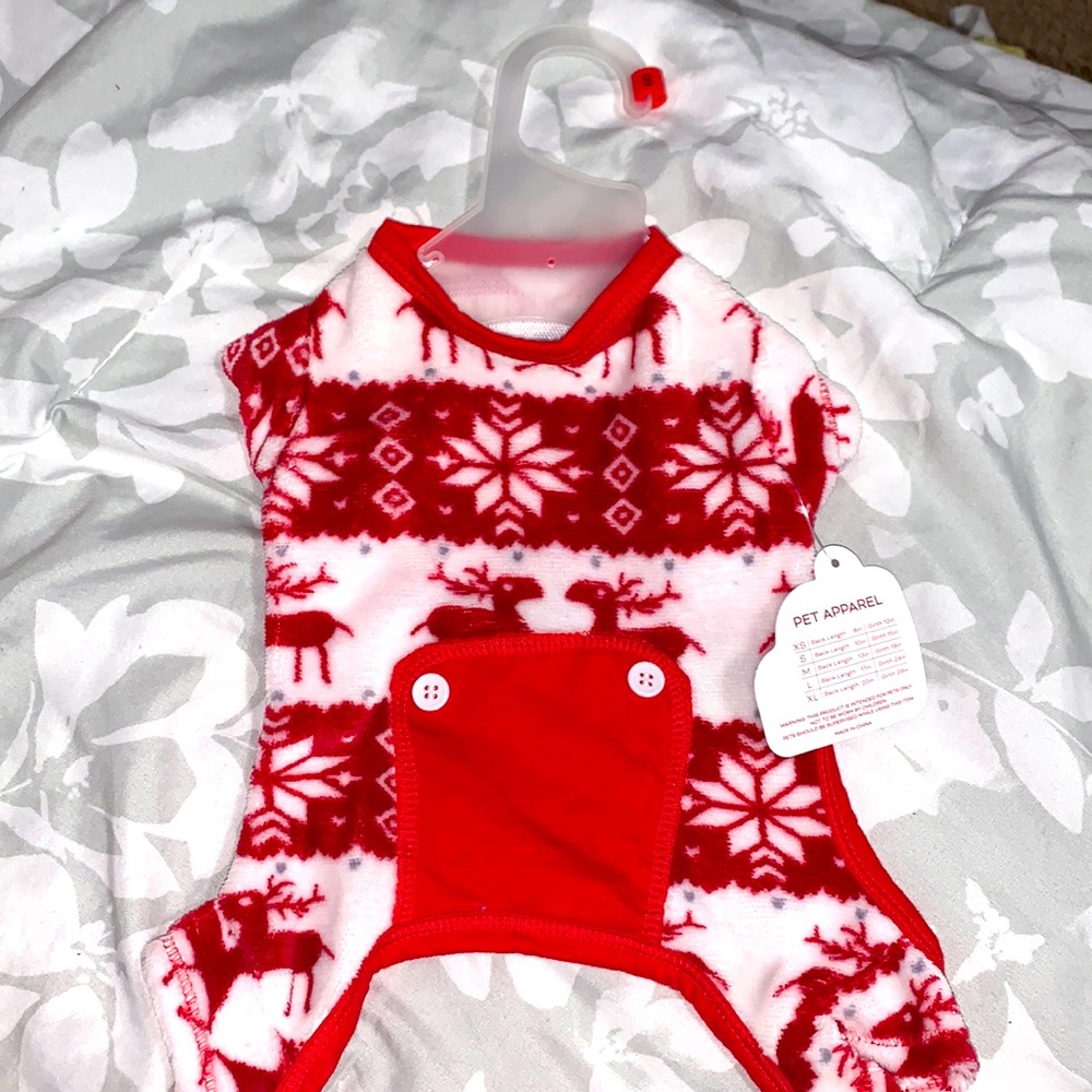 Small Christmas Dog Onesie